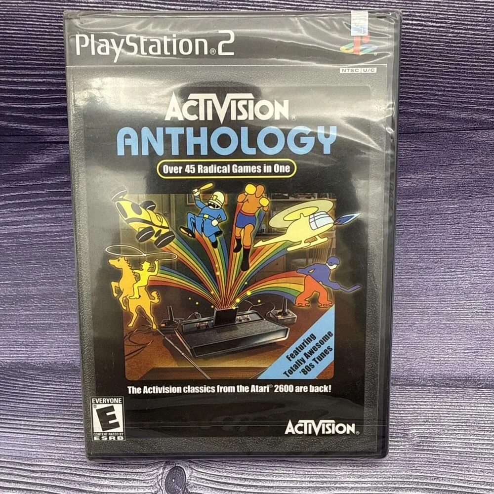 SEALED Activision Anthology Sony PlayStation 2 PS2 Game NEW E Activision 2002